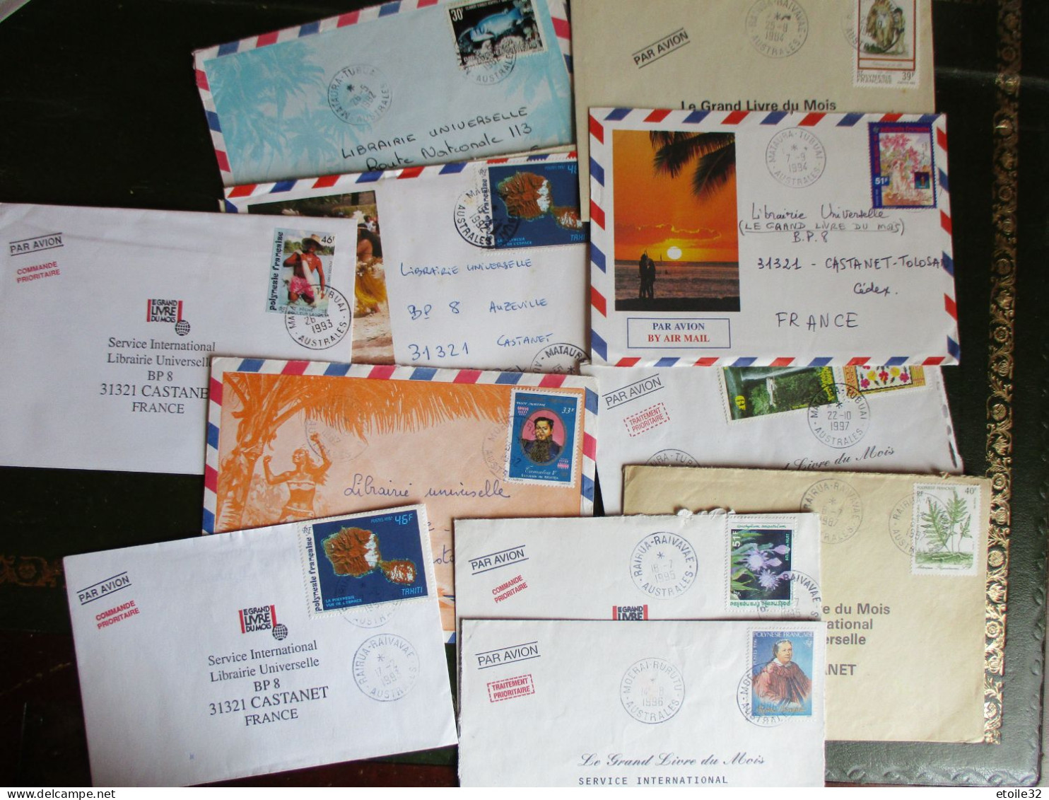 Lot Important De TAHITI + DE 340 LETTRES DES ILES - Tahiti