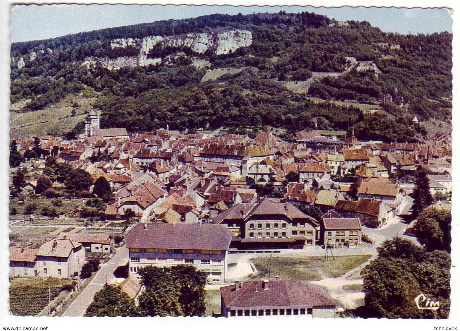 (39) Poligny. Combier. Ci 65-46 Vue Aerienne. Ecole Nationale D'Industrie Laitiere - Poligny