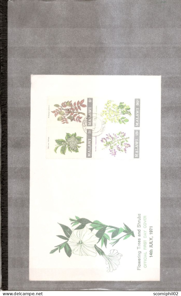 Malawi - Fleurs ( FDC De 1971 à Voir) - Malawi (1964-...)