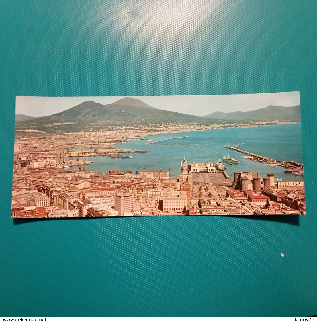 Cartolina Napoli - Panorama E Vesuvio. Viaggiata - Napoli (Naples)
