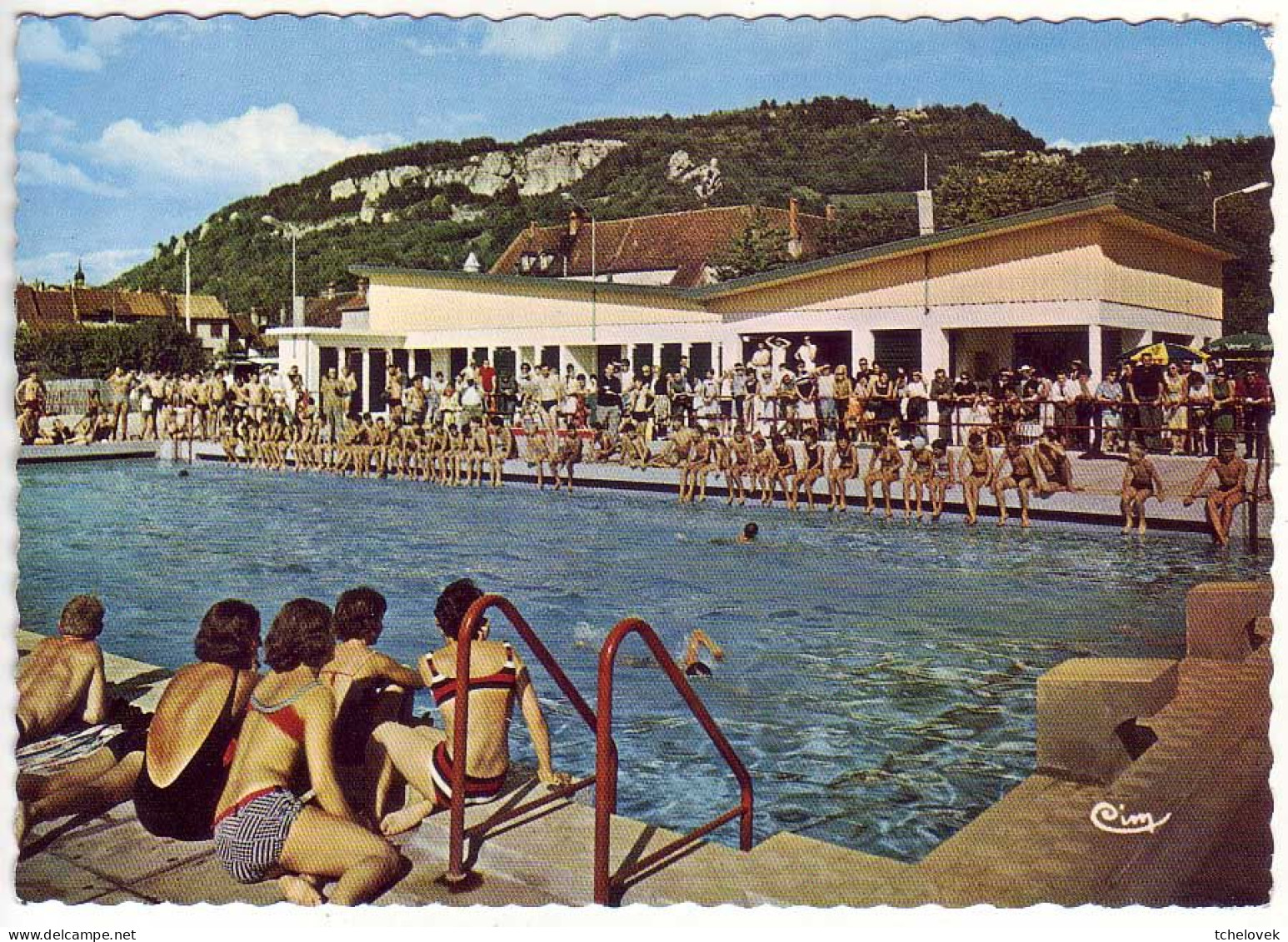 (39). Poligny. Ed Combier CIM. CI. 917 La Piscine (2) - Poligny