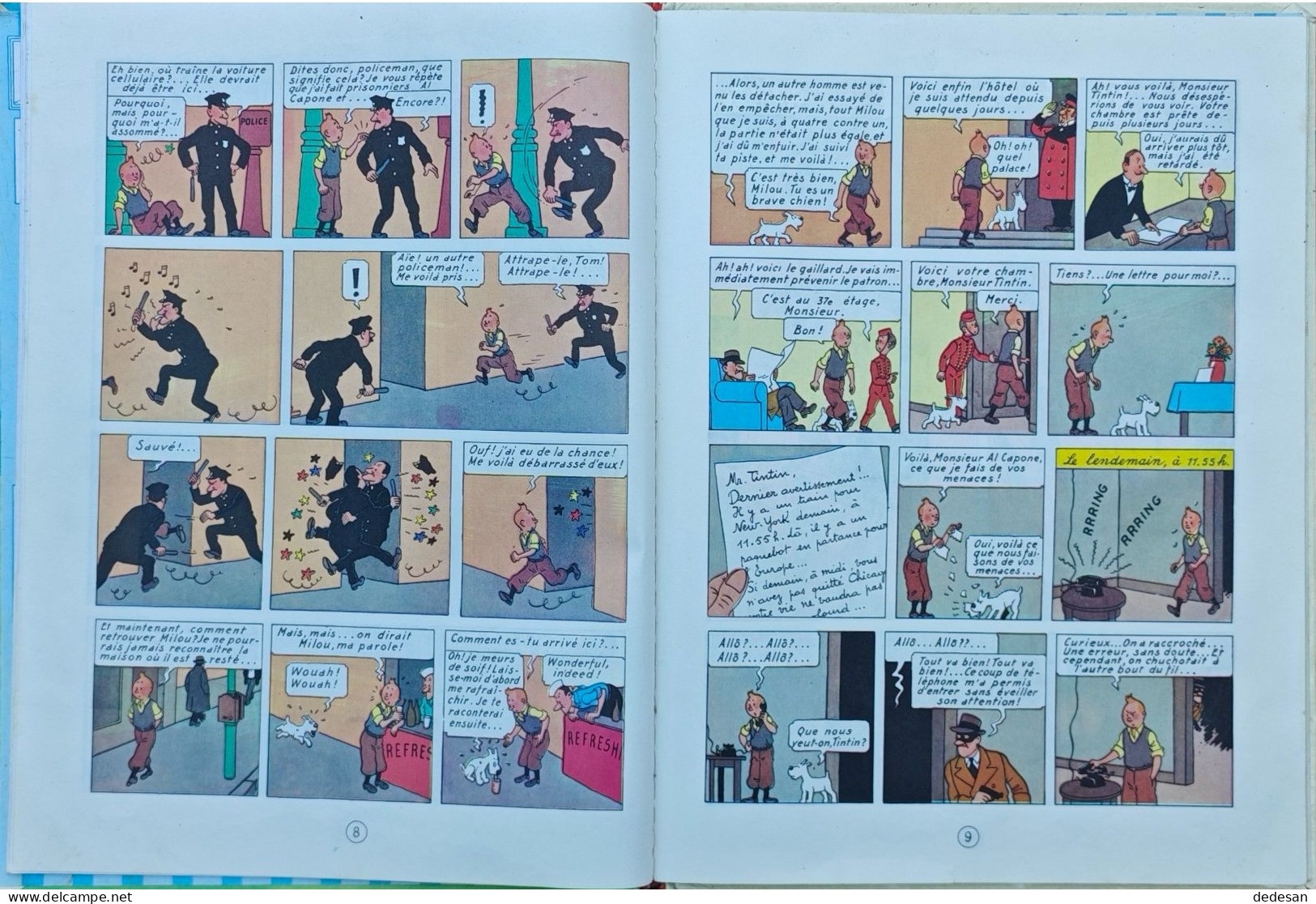 Tintin En Amérique 1975 - Hergé
