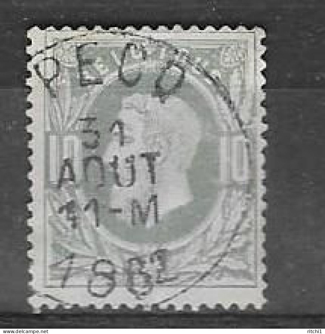 30 Pecq 1882 - 1869-1883 Léopold II