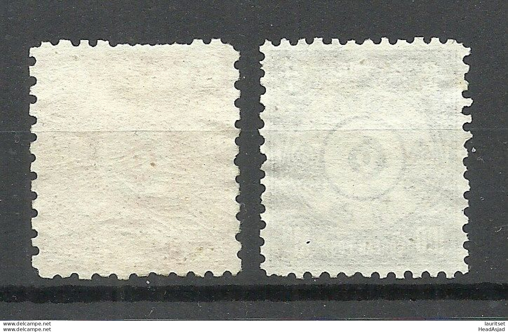 Korea Corean Post 1884 Michel I & III (not Issued Stamps) (*) Mint No Gum - Corée (...-1945)