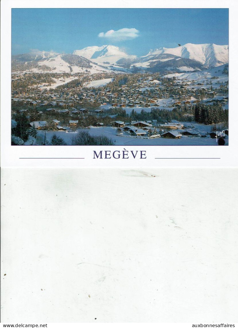 CPSM  HAUTE SAVOIE MEGEVE VUE GENERALE /F13 - Other & Unclassified