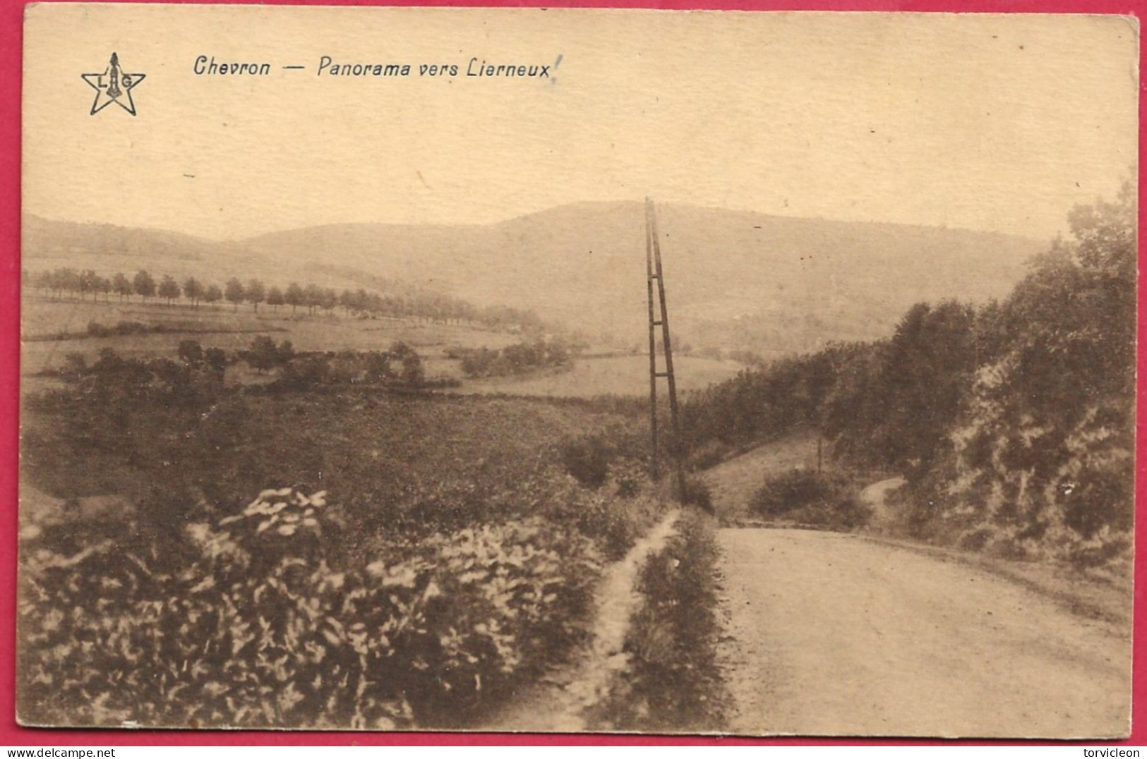 C.P. Chevron =  Panorama  Vers  Lierneux - Stoumont