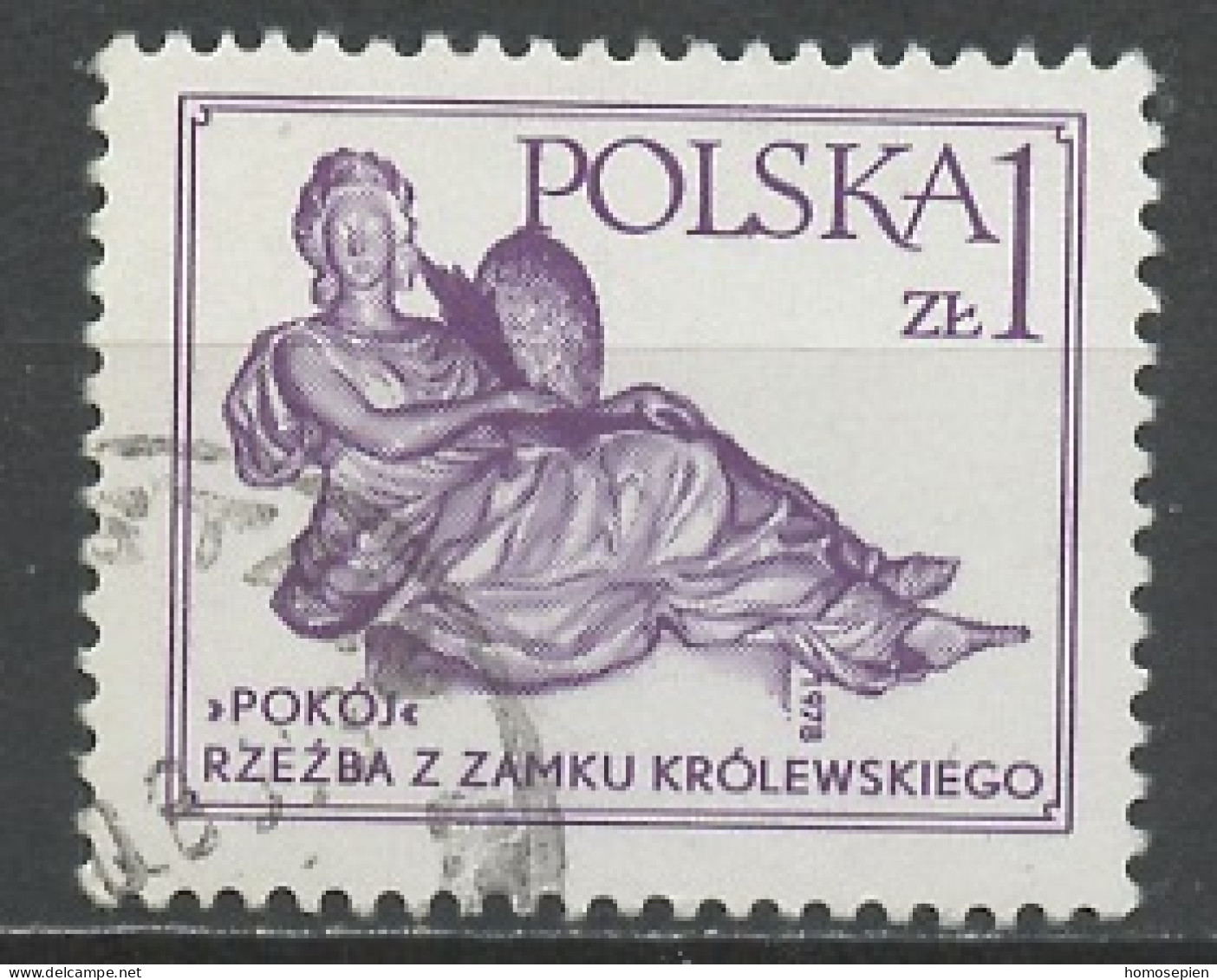 Pologne - Poland - Polen 1978 Y&T N°2405 - Michel N°2577 (o) - 1z œuvre De A Le Brun - Neufs