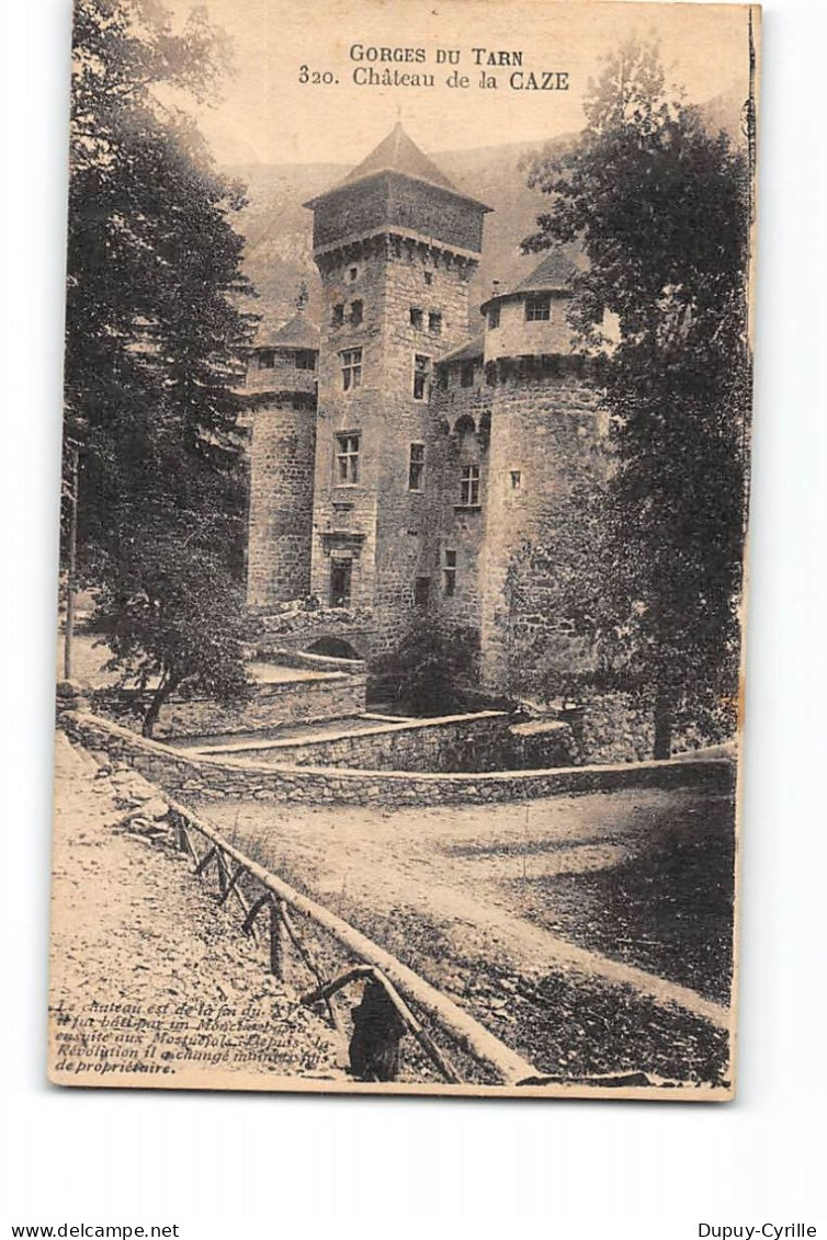 Gorges Du Tarn - Château De La CAZE - Très Bon état - Gorges Du Tarn