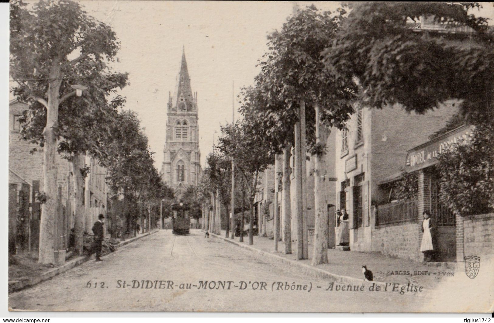 St Didier Au Mont D’Or Avenue De L’Eglise - Andere & Zonder Classificatie