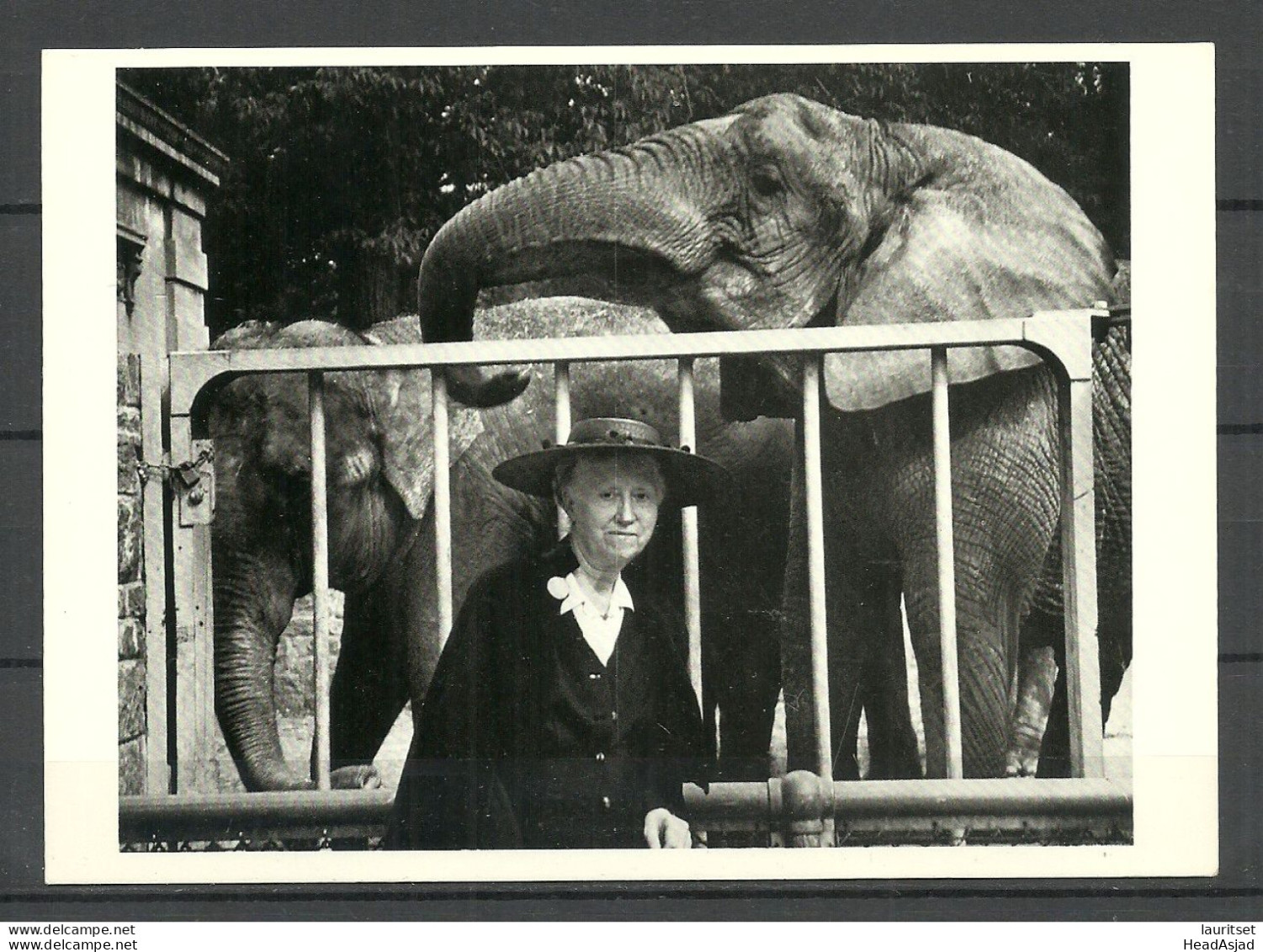 USA 1986 American Poet Critic Translator & Editor Marianne Moore, Bronx, New York (1953), Unused Elephant Elefant - Femmes Célèbres