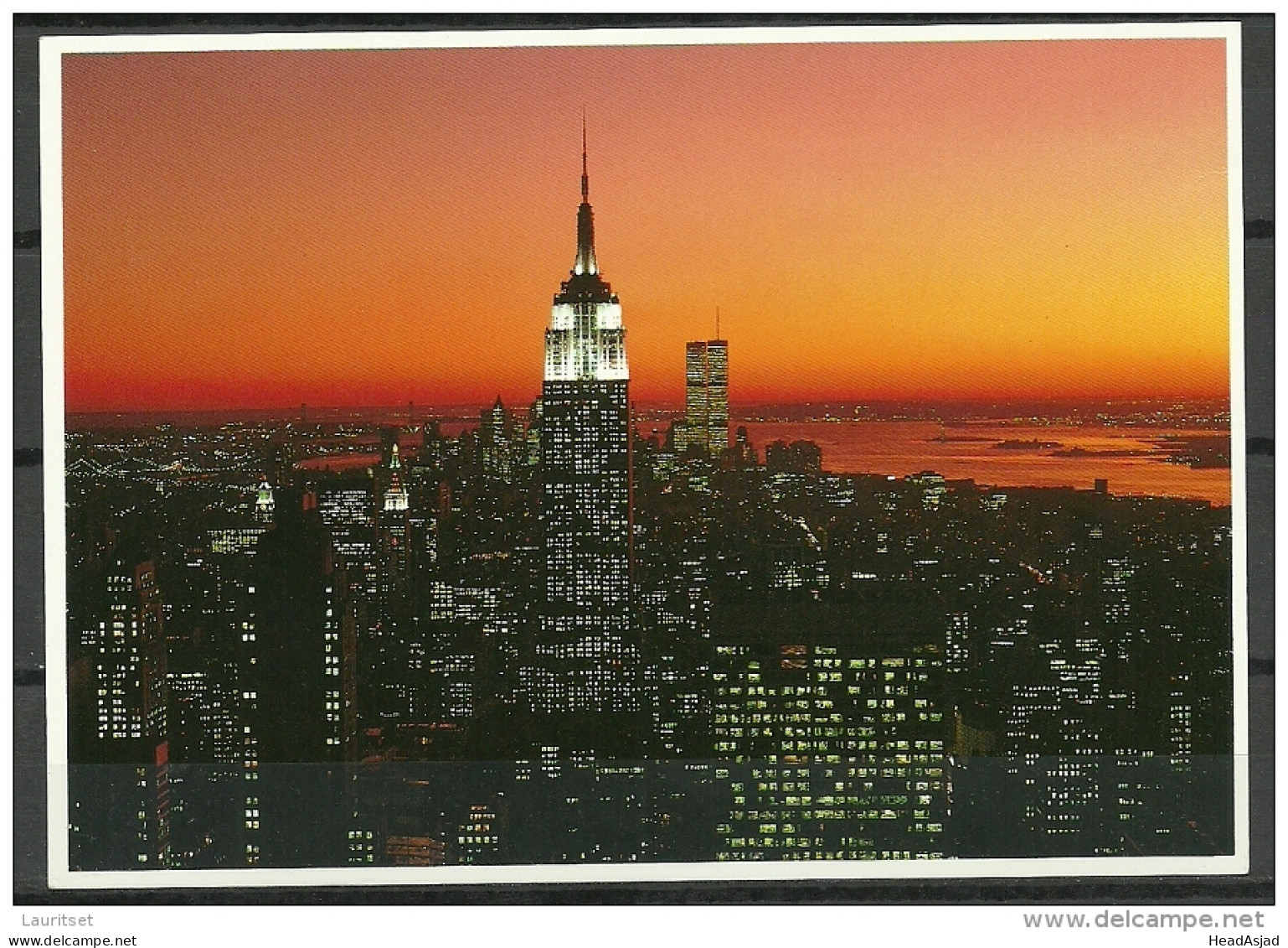 USA 1985 New York Empire State Building Rockefeller Center Manhattan Unused - Empire State Building
