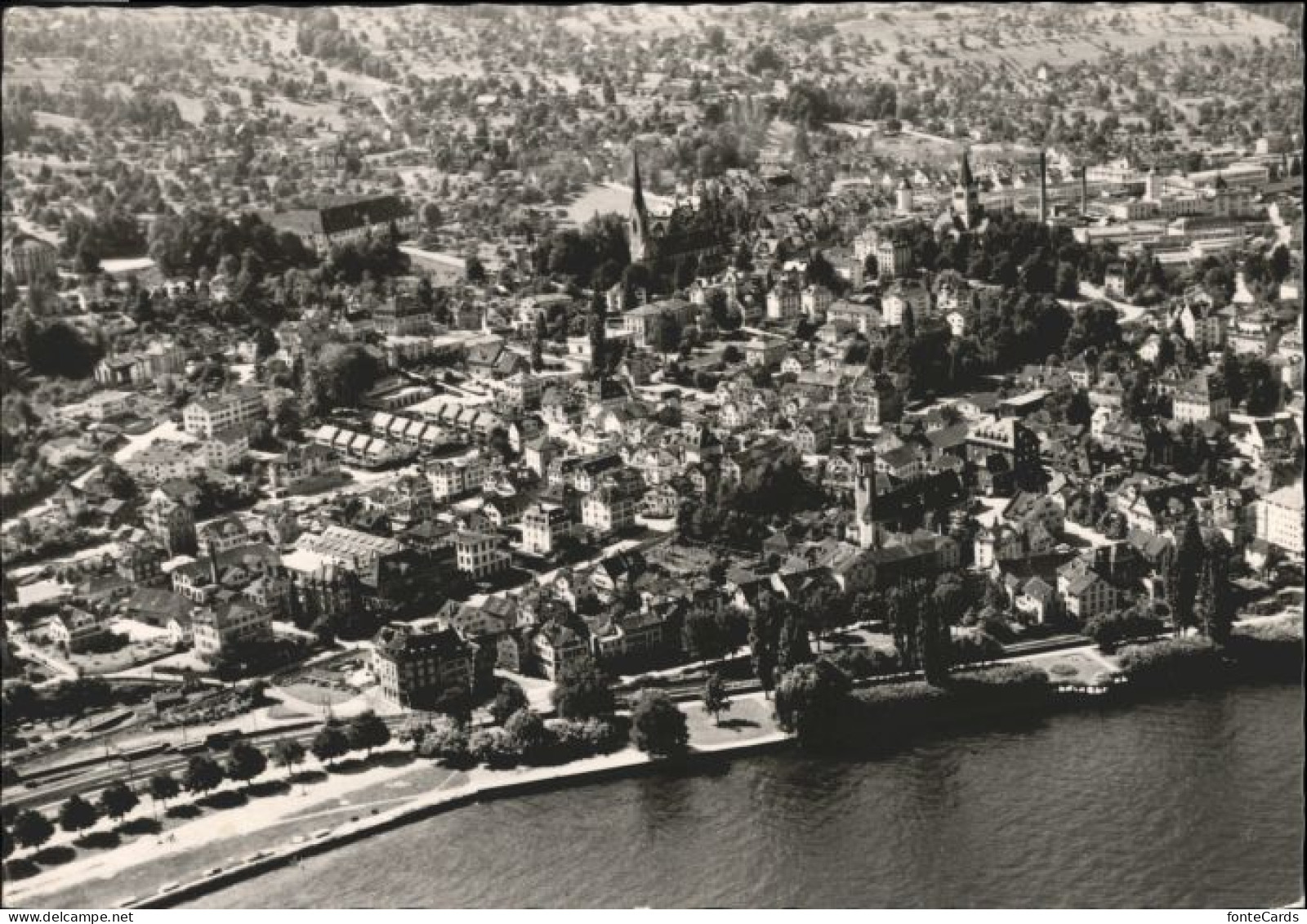 10802423 Rorschach Bodensee Rorschach Fliegeraufnahme X Rorschach - Sonstige & Ohne Zuordnung