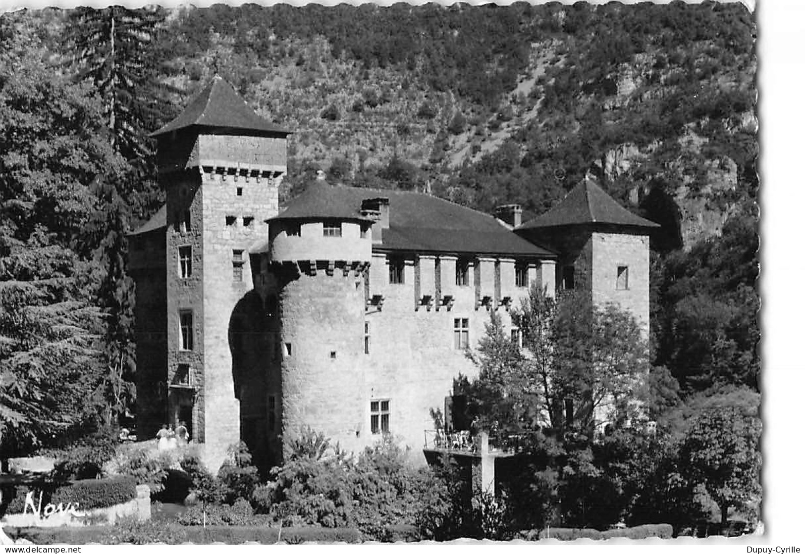 GORGES DU TARN - Au Pied Des Falaises Du Causse - Château De La Caze - Très Bon état - Gorges Du Tarn