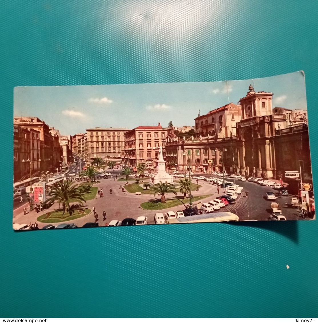 Cartolina Napoli - Piazza Dante. Viaggiata 1969 - Napoli (Naples)