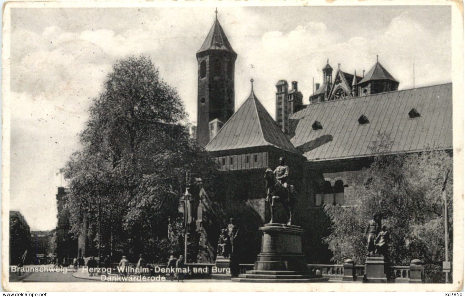 Braunschweig - Herzog Wilhelm Denkmal - Braunschweig