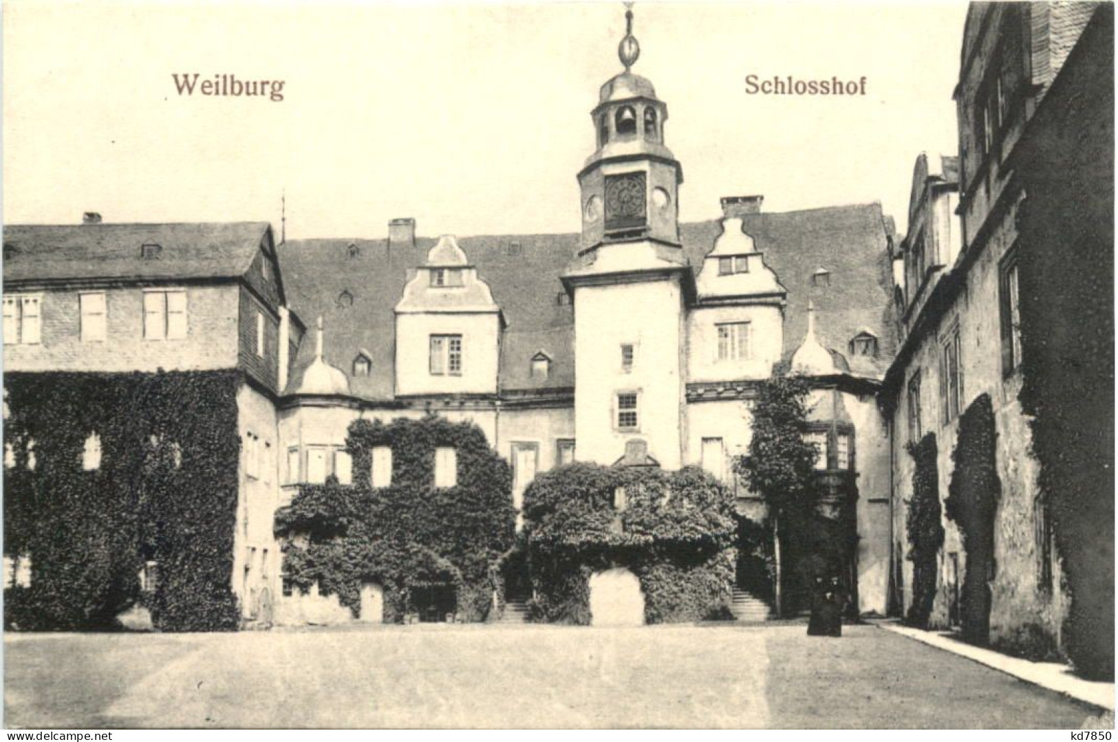 Weilburg An Der Lahn - Schlosshof - Weilburg