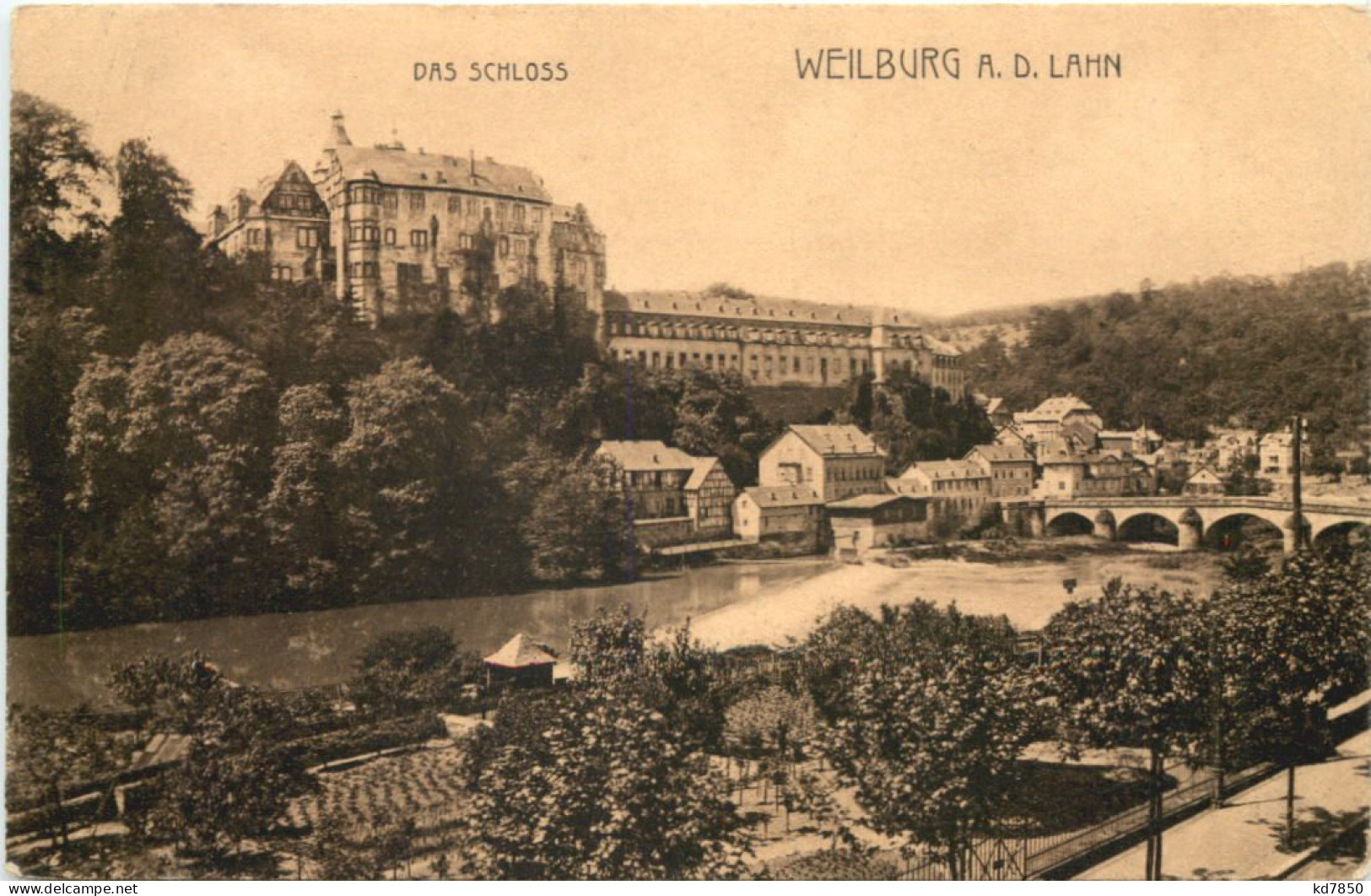 Weilburg An Der Lahn - Das Schloss - Weilburg