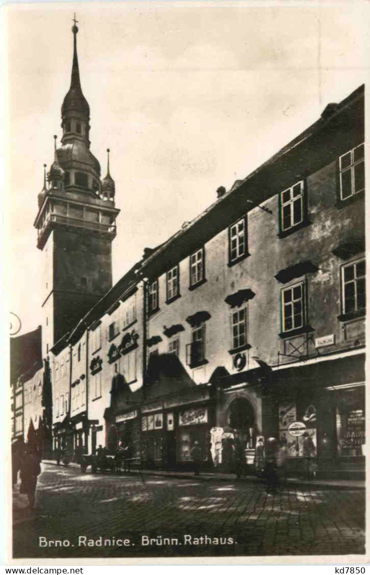 Brno - Brünn - Rathaus - Boehmen Und Maehren