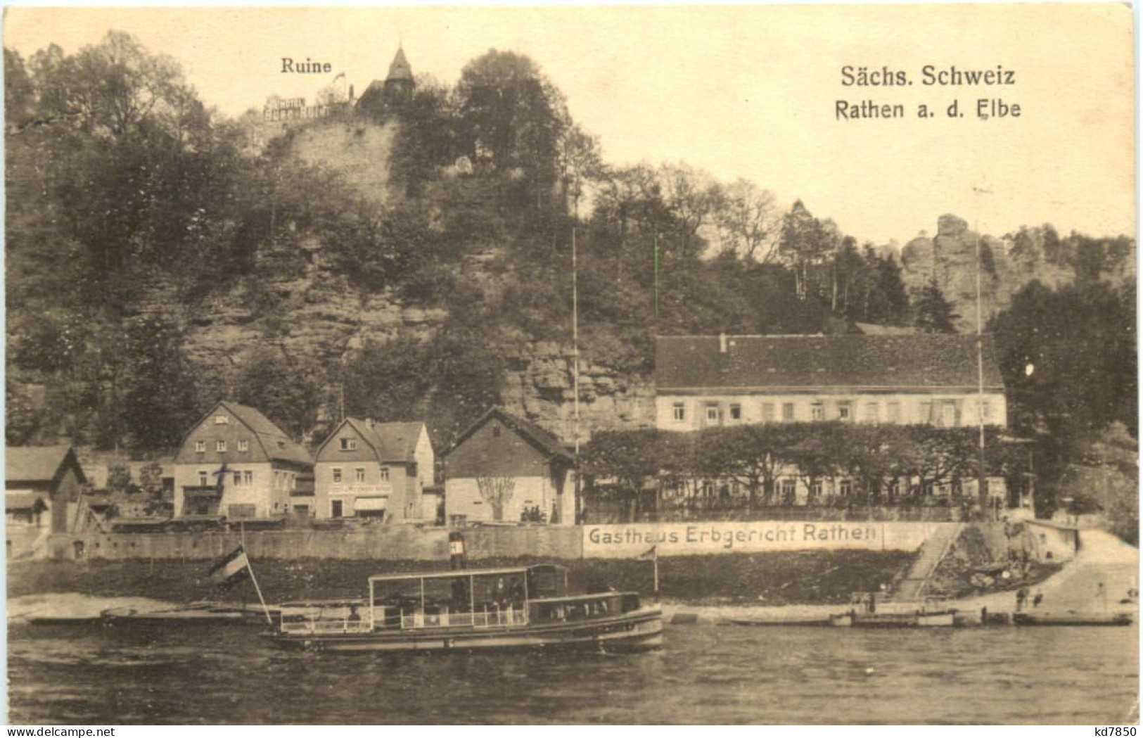 Rathen An Der Elbe - Rathen
