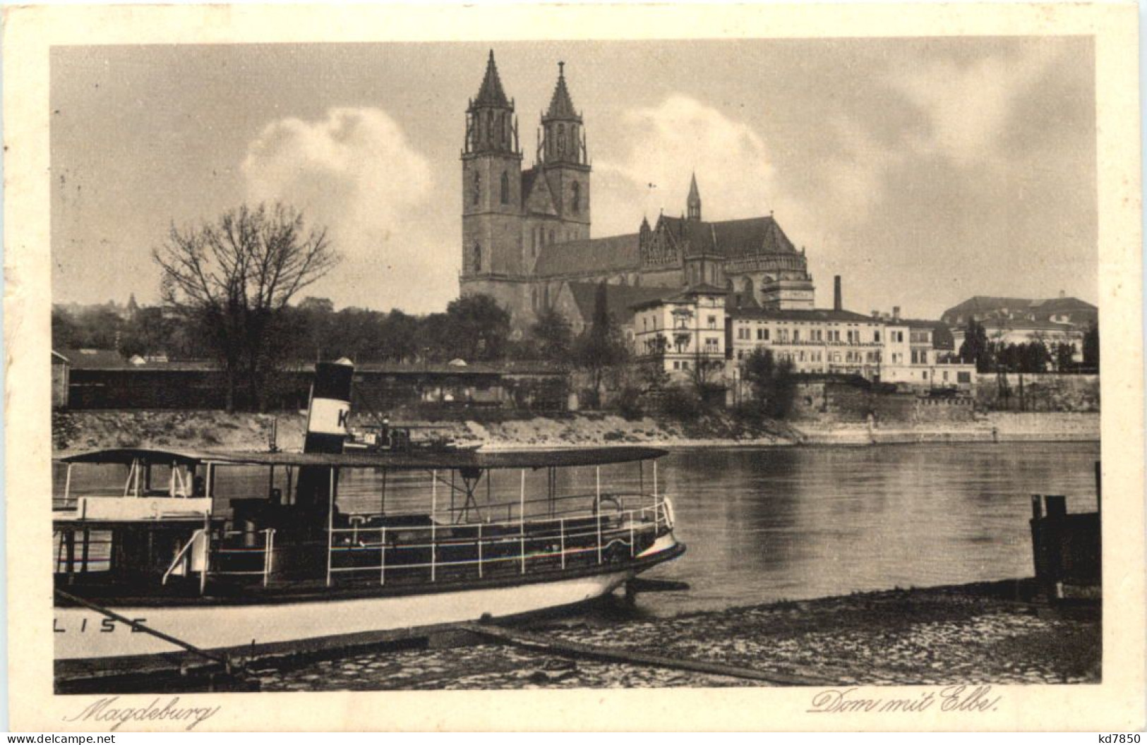 Magdeburg - Dom Mit Elbe - Magdeburg