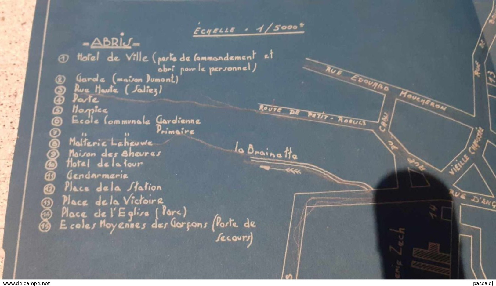 COLLECTOR - 1942 - Carte ORIGINALE Du Cantonnement à BRAINE-LE-COMTE - Section II - Occupation Allemande - 1939-45