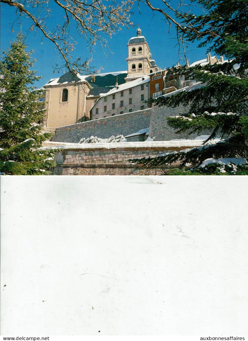 CPSM  HAUTES ALPES BRIANCON LES REMPARTS SOUS LA NEIGE /F25 - Other & Unclassified