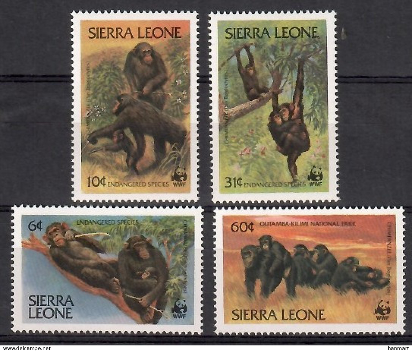 Sierra Leone 1983 Mi 713-716 MNH  (ZS5 SRR713-716) - Autres