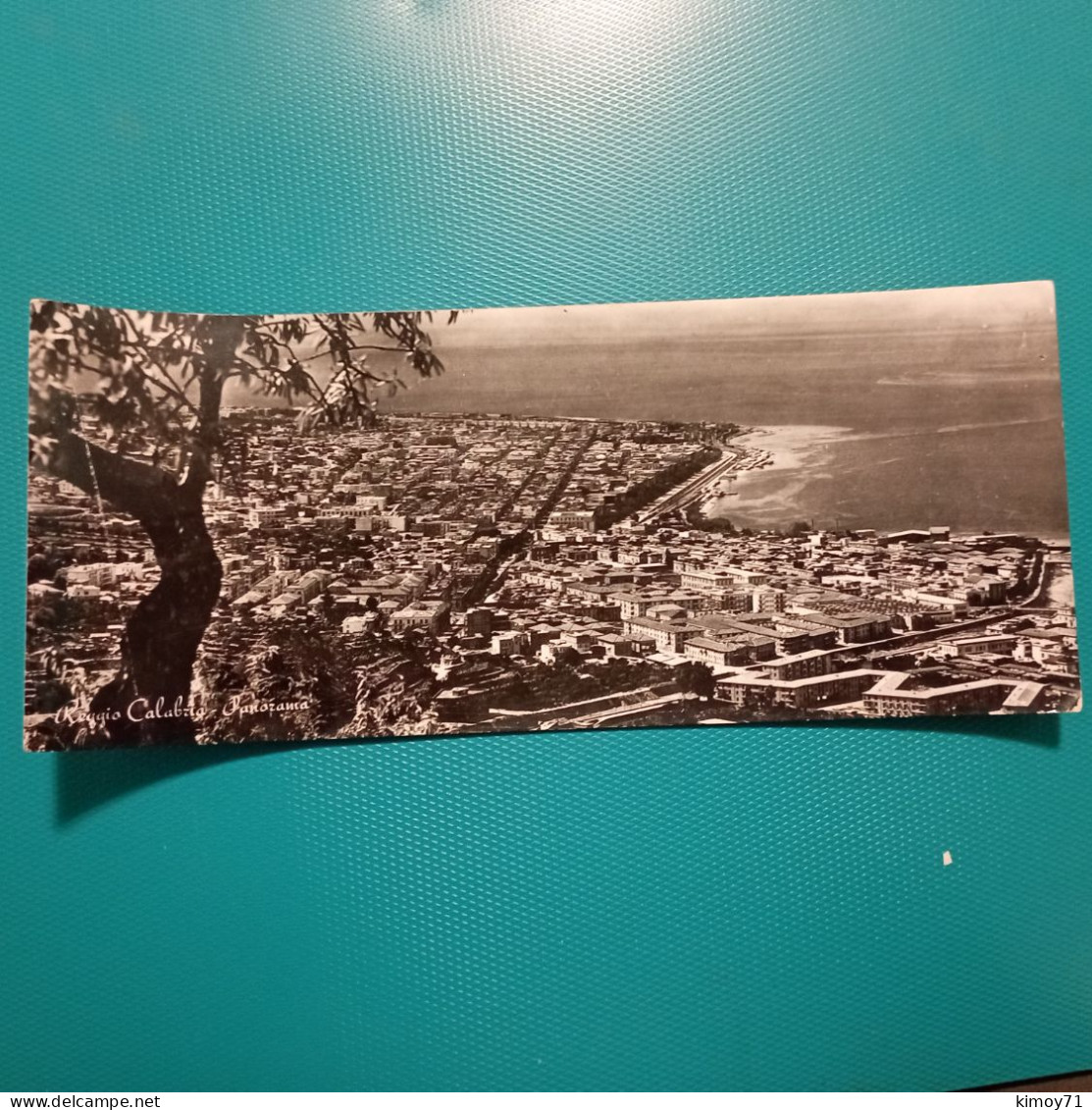 Cartolina Reggio Calabria - Panorama. Viaggiata 1956 - Reggio Calabria