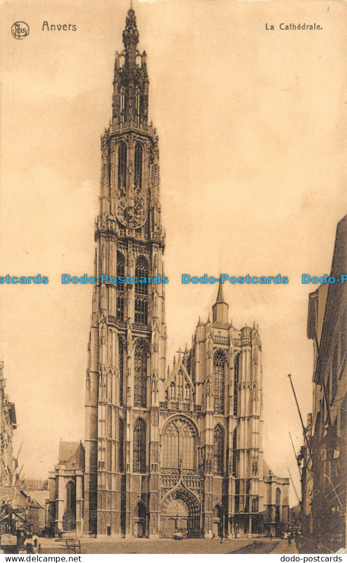 R099251 Anvers. La Cathedrale. Nels. Serie Anvers No. 290. 1913 - World