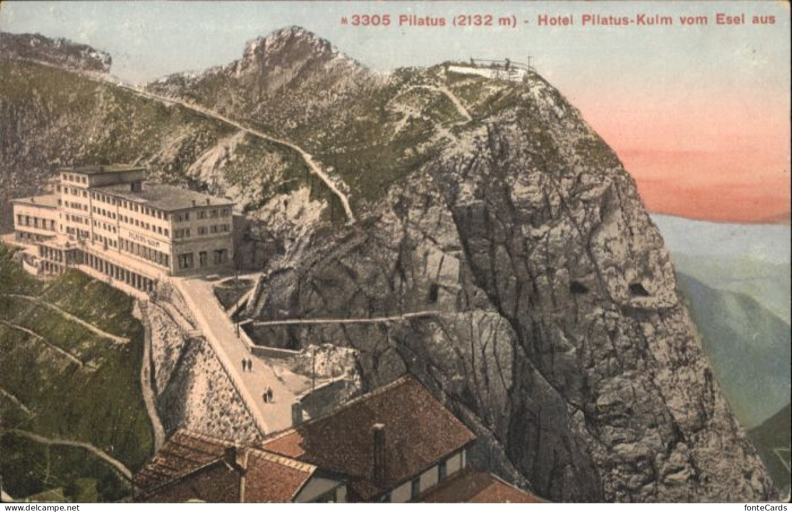 10794929 Pilatus Pilatus Hotel Pilatus Kulm  * Pilatus - Autres & Non Classés