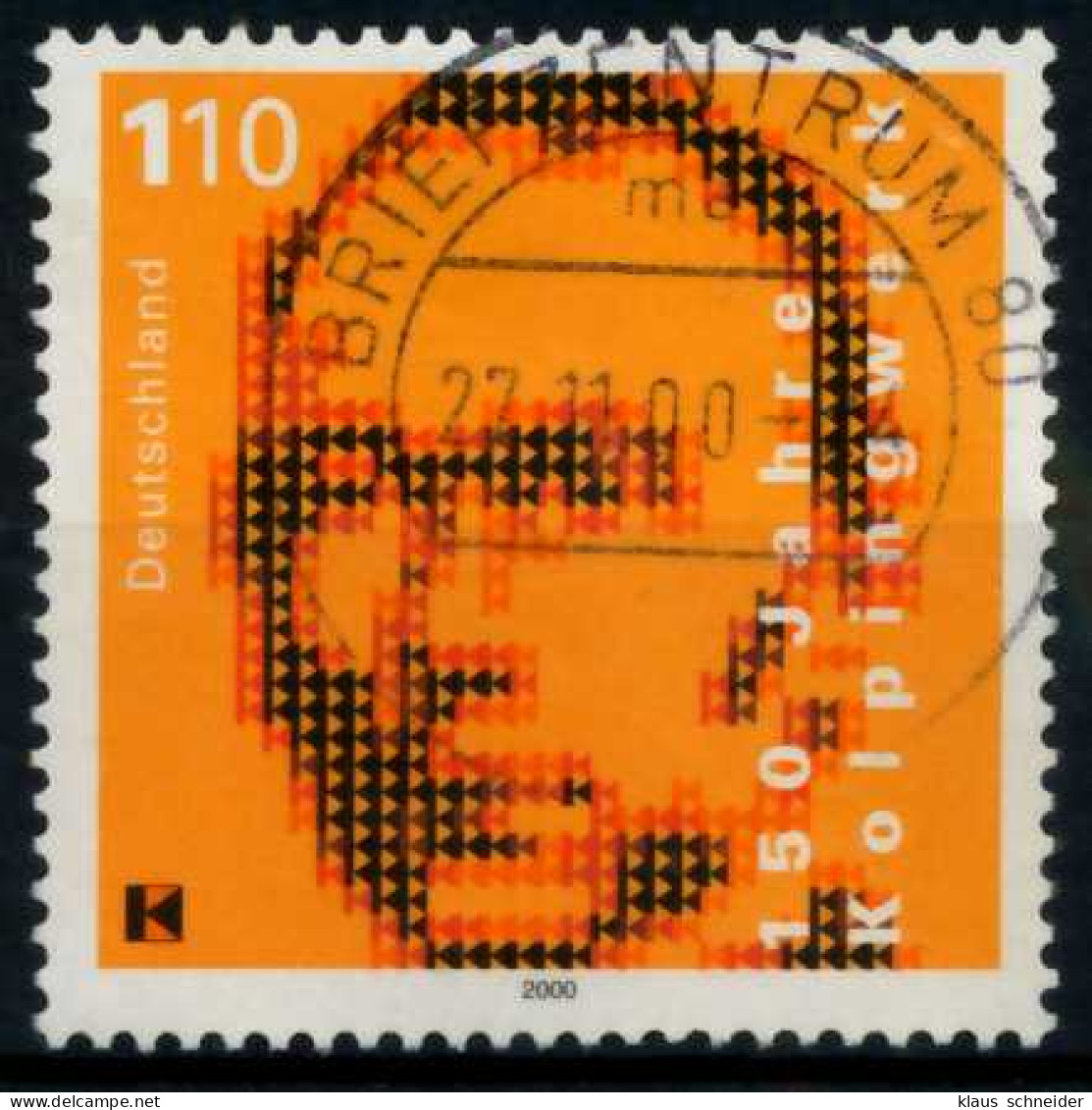 BRD 2000 Nr 2135 Zentrisch Gestempelt X6D8F7E - Used Stamps