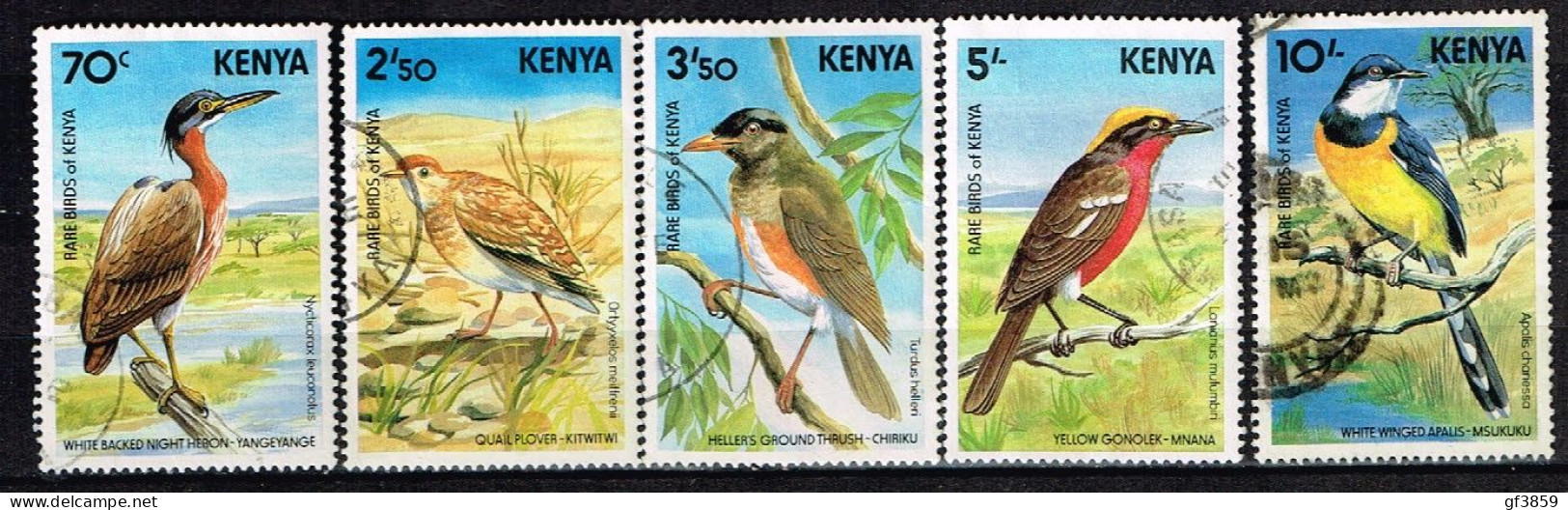 KENYA / Oblitérés / Used / 1984 - Oiseaux - Kenia (1963-...)