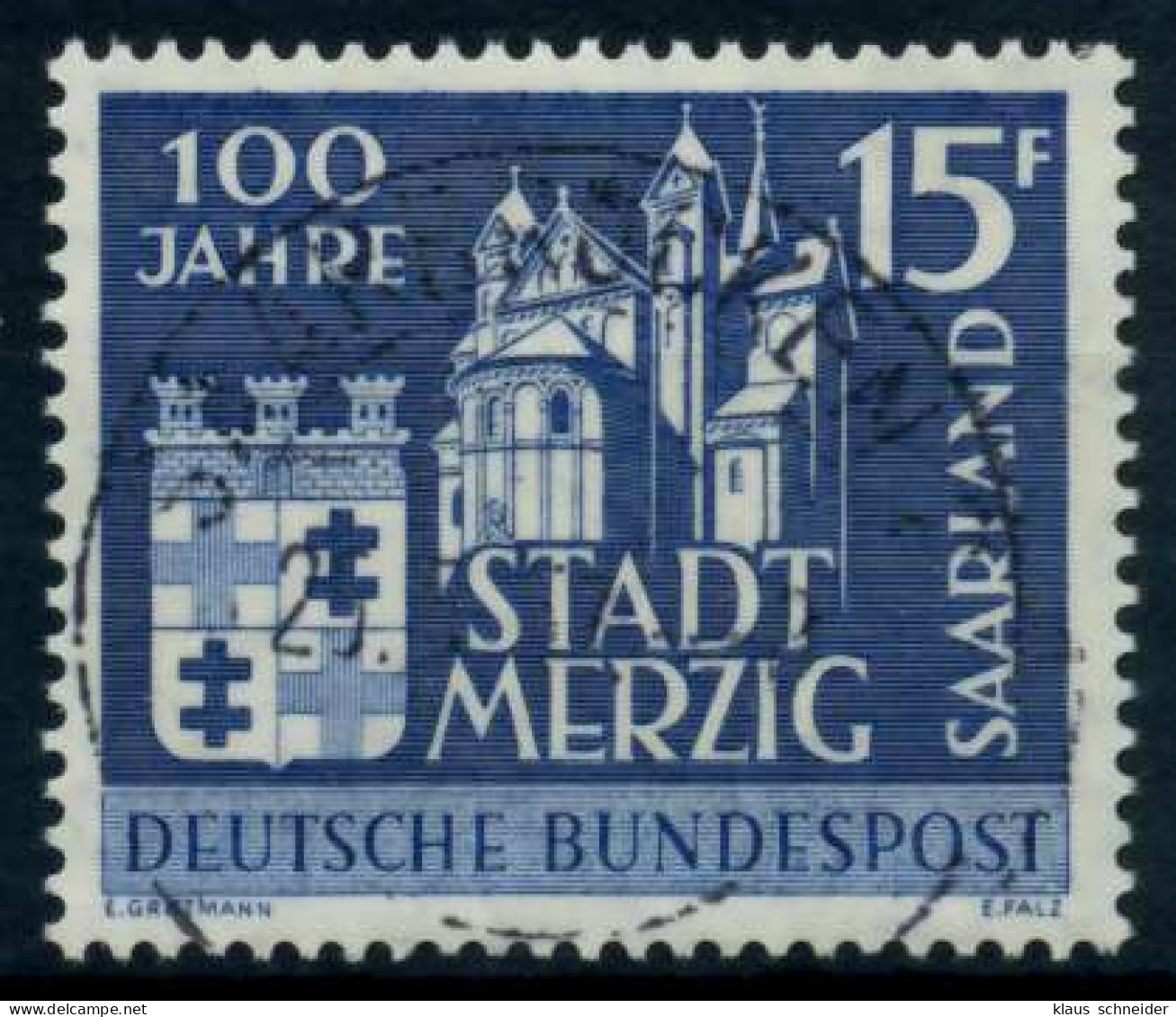 SAAR OPD 1957 Nr 401 Gestempelt X969476 - Used Stamps