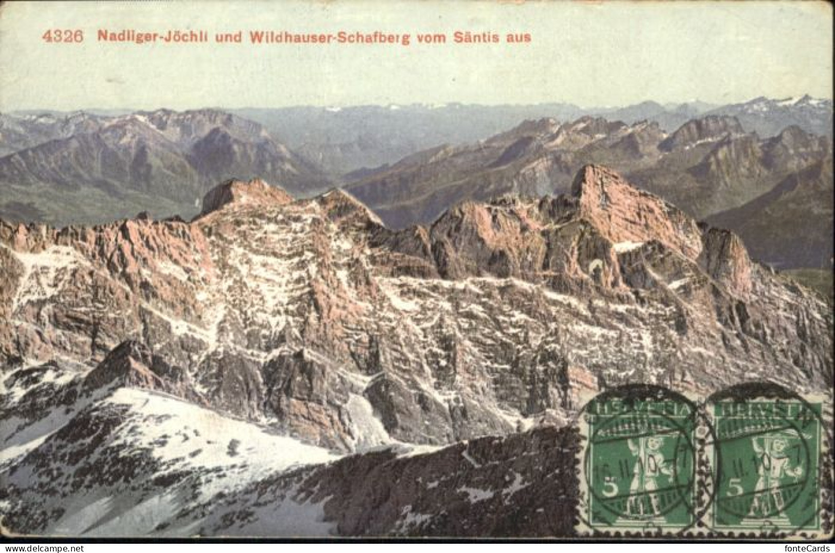 10794734 Saentis AR Saentis Nadliger Joechli Wildhauser Schafberg X Saentis - Otros & Sin Clasificación