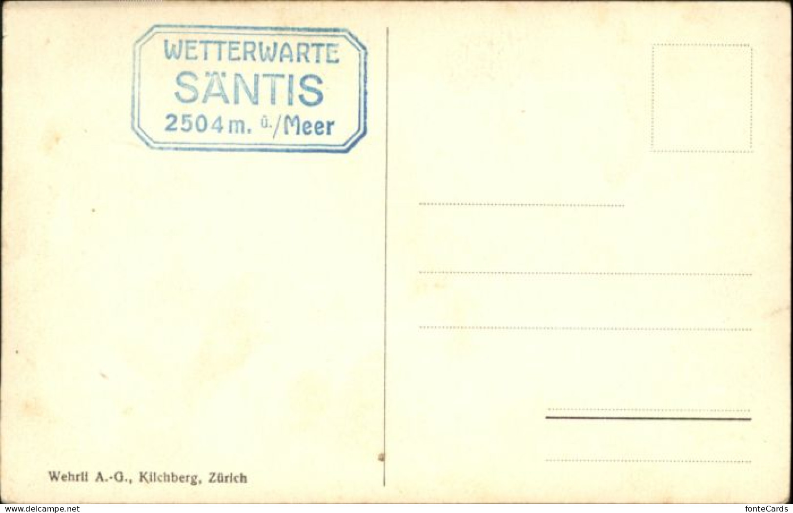 10794730 Saentis AR Saentis Lysengratweg * Saentis - Andere & Zonder Classificatie