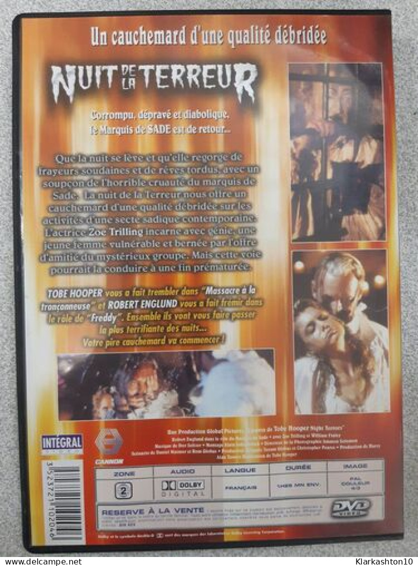 DVD Film - La Nuit De La Terreur - Autres & Non Classés