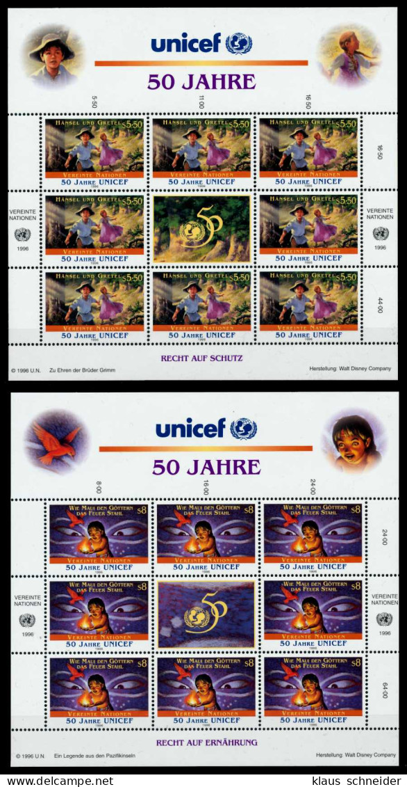 UNO WIEN Nr 218KB-219KB Postfrisch S014A1A - Autres & Non Classés