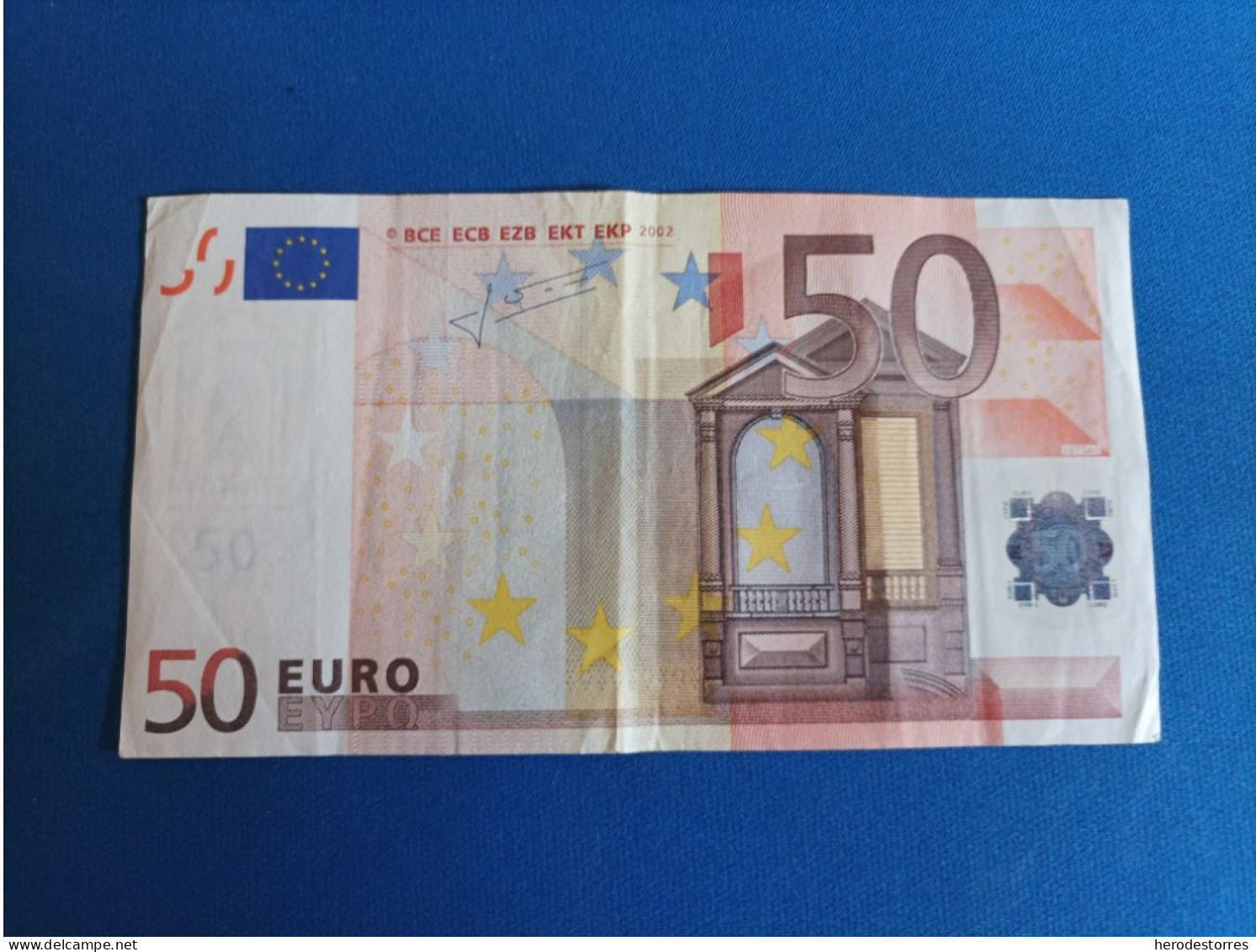 50 EURO ITALIA(S) J075A1,first Position, TRICHET, Very Scarce - 50 Euro