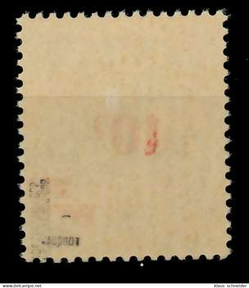 SAARLAND 1947 Nr 235ZI-II Postfrisch Gepr. X7D139A - Ungebraucht