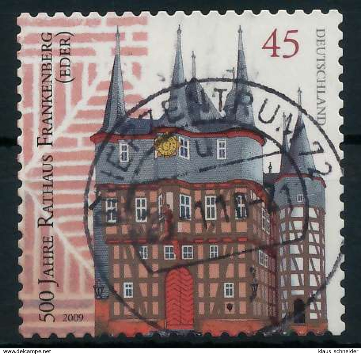 BRD 2009 Nr 2718 Zentrisch Gestempelt X848846 - Used Stamps