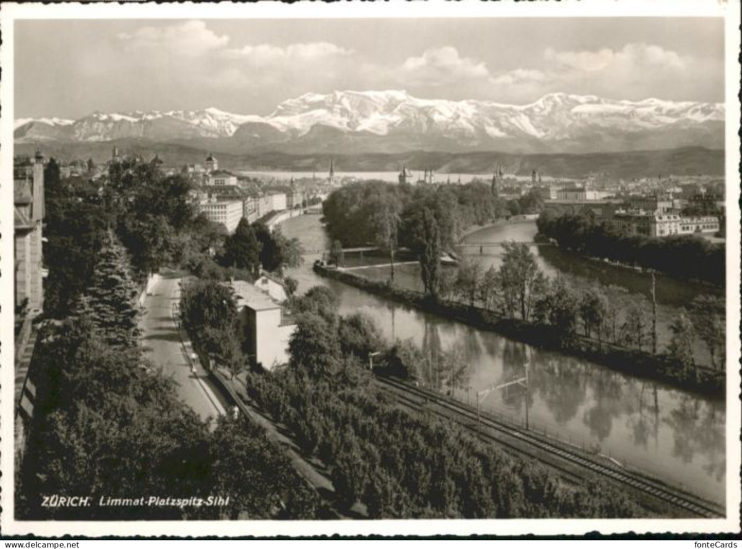 10794619 Zuerich Zuerich Limmat Platzspitz Sihl * Zuerich - Sonstige & Ohne Zuordnung