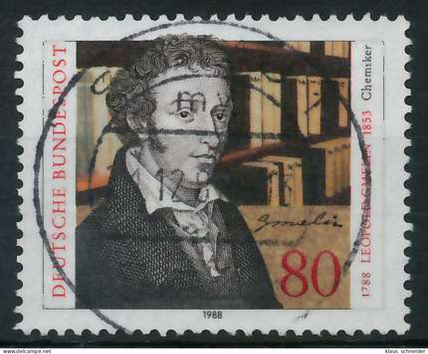 BRD 1988 Nr 1377 Zentrisch Gestempelt X851382 - Used Stamps
