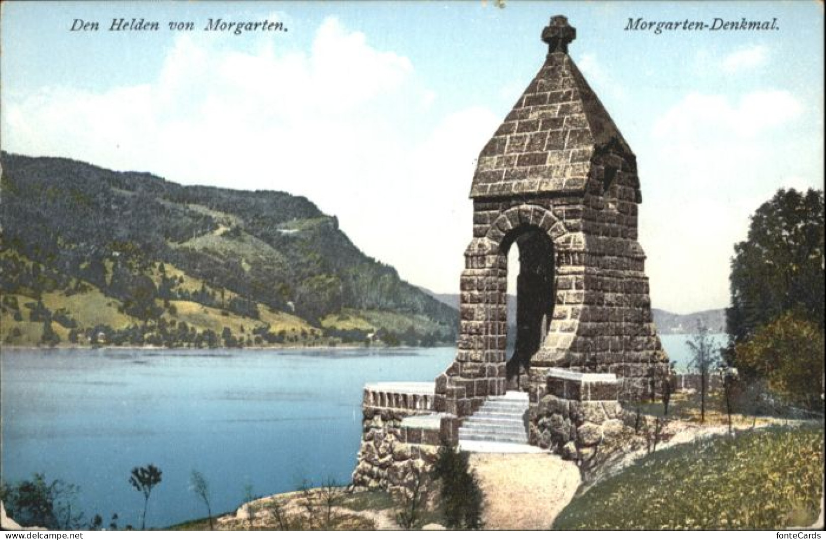10794533 Morgarten Morgarten Denkmal * Morgarten - Andere & Zonder Classificatie
