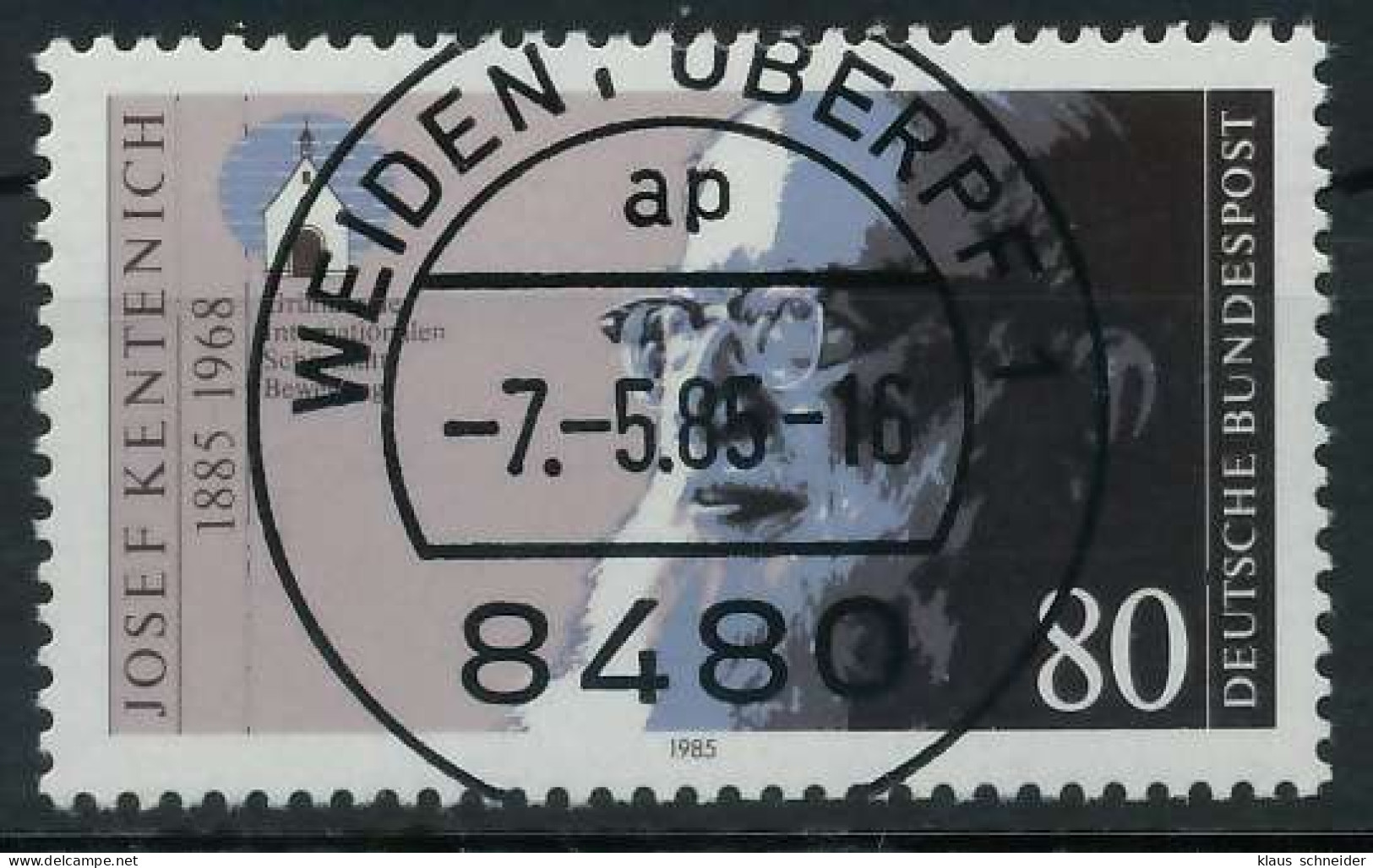 BRD 1985 Nr 1252 Zentrisch Gestempelt X8548CE - Oblitérés