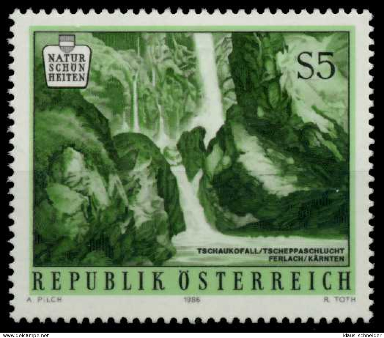 ÖSTERREICH 1986 Nr 1853 Postfrisch S7436C6 - Neufs