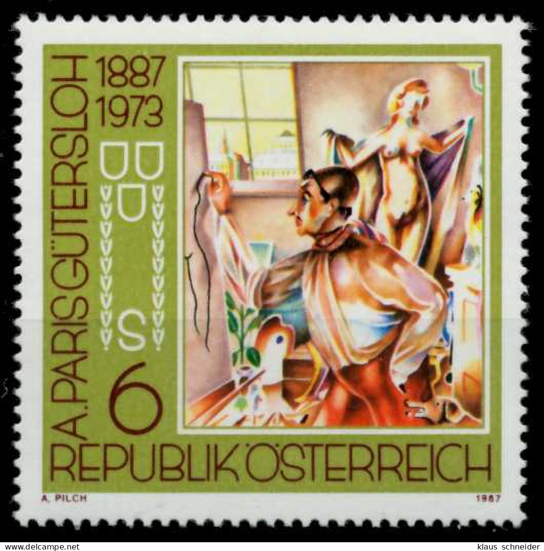 ÖSTERREICH 1987 Nr 1875 Postfrisch S7436EE - Unused Stamps