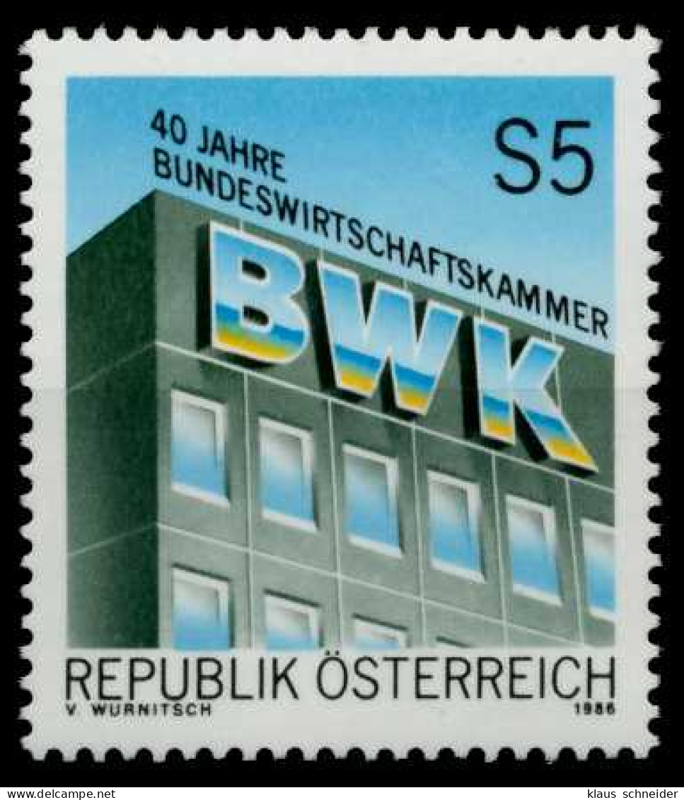 ÖSTERREICH 1986 Nr 1871 Postfrisch S7436E6 - Nuovi