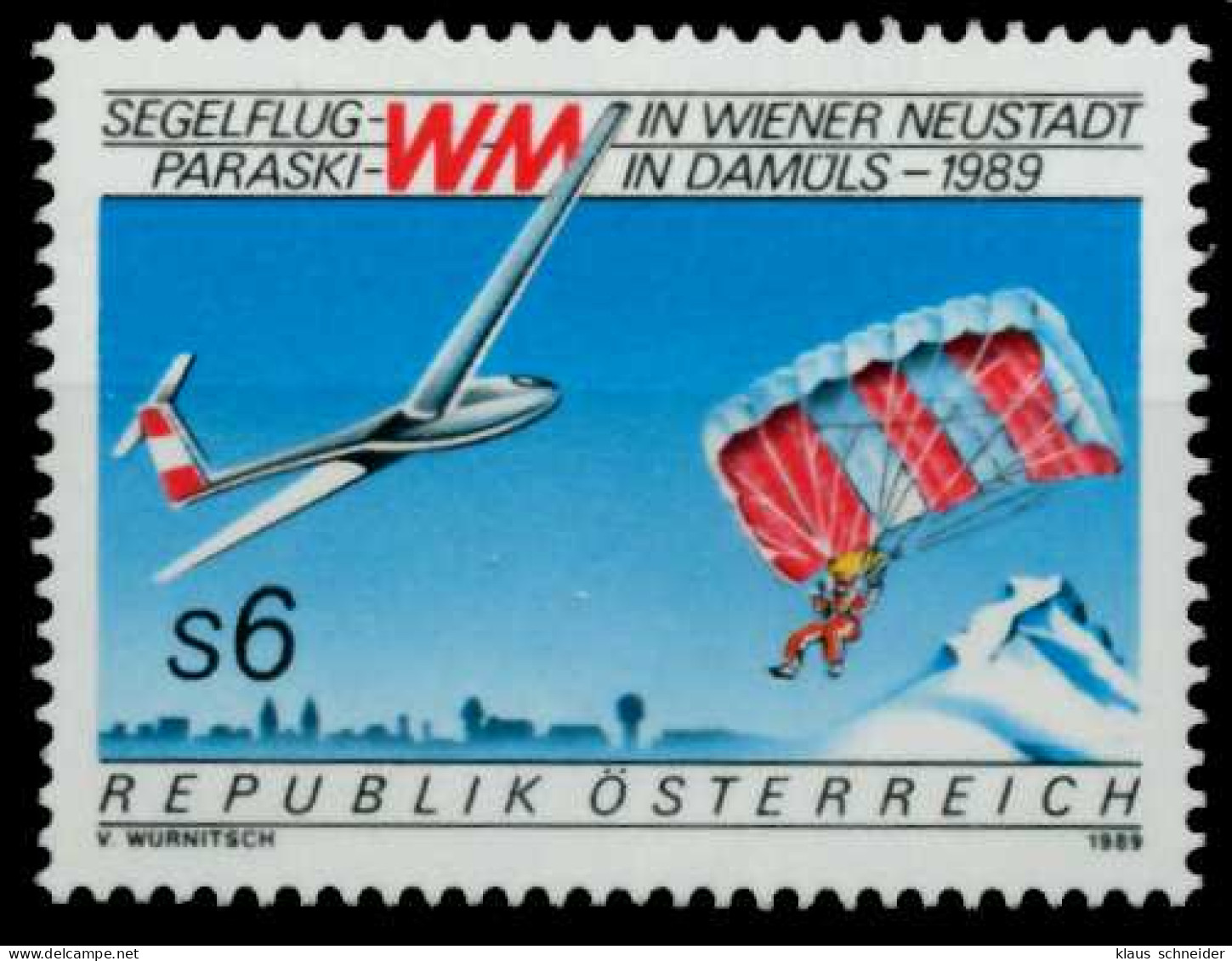 ÖSTERREICH 1989 Nr 1947 Postfrisch S743786 - Neufs