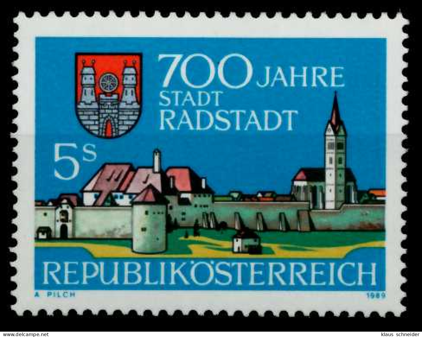 ÖSTERREICH 1989 Nr 1955 Postfrisch S74379E - Neufs