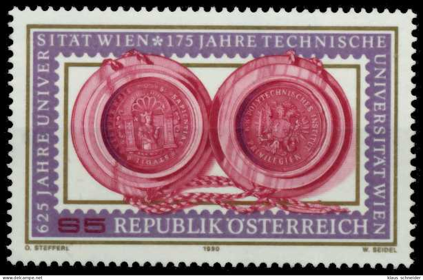 ÖSTERREICH 1990 Nr 1984 Postfrisch S7437EE - Unused Stamps